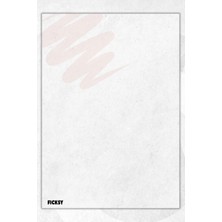 Ficksy A5 Bloknot Çizgisiz Defter - 50 Yaprak - Memopad - Notepad - Not Defteri - Not Kağıdı