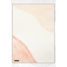Ficksy A5 Bloknot Çizgisiz Defter - 50 Yaprak - Memopad - Notepad - Not Defteri - Not Kağıdı