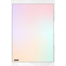 Ficksy A5 Bloknot Çizgisiz Defter - 50 Yaprak - Memopad - Notepad - Not Defteri - Not Kağıdı