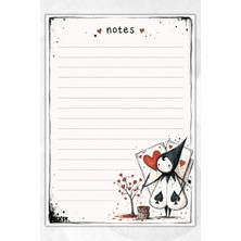 Ficksy A5 Bloknot Çizgili Defter - 50 Yaprak - Memopad - Notepad - Not Defteri - Not Kağıdı