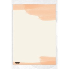Ficksy A5 Bloknot Çizgisiz Defter - 50 Yaprak - Memopad - Notepad - Not Defteri - Not Kağıdı