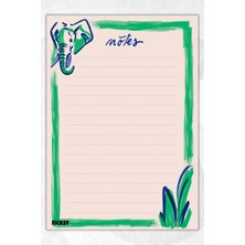 Ficksy A5 Bloknot Çizgili Defter - 50 Yaprak - Memopad - Notepad - Not Defteri - Not Kağıdı