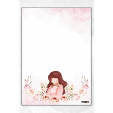 Ficksy A5 Çocuk Bloknot Çizgisiz Defter - 50 Yaprak - Memopad - Notepad - Not Defteri - Not Kağıdı