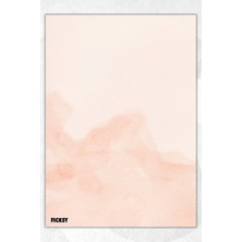 Ficksy A5 Bloknot Çizgisiz Defter - 50 Yaprak - Memopad - Notepad - Not Defteri - Not Kağıdı