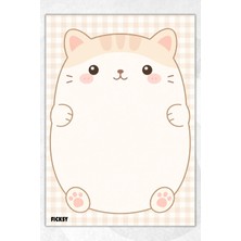 Ficksy A5 Bloknot Çizgisiz Defter - 50 Yaprak - Memopad - Notepad - Not Defteri - Not Kağıdı