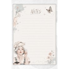 Ficksy A5 Bloknot Çizgili Defter - 50 Yaprak - Memopad - Notepad - Not Defteri - Not Kağıdı