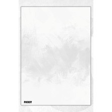 Ficksy A5 Bloknot Çizgisiz Defter - 50 Yaprak - Memopad - Notepad - Not Defteri - Not Kağıdı