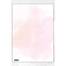 Ficksy A5 Bloknot Çizgisiz Defter - 50 Yaprak - Memopad - Notepad - Not Defteri - Not Kağıdı