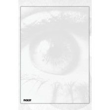Ficksy A5 Çiçek Bloknot Çizgisiz Defter - 50 Yaprak - Memopad - Notepad - Not Defteri - Not Kağıdı