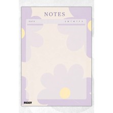Ficksy A5 Bloknot Çizgisiz Defter - 50 Yaprak - Memopad - Notepad - Not Defteri - Not Kağıdı