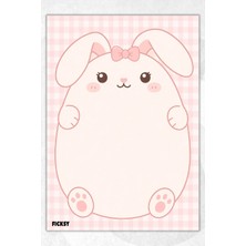 Ficksy A5 Bloknot Çizgisiz Defter - 50 Yaprak - Memopad - Notepad - Not Defteri - Not Kağıdı