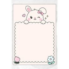 Ficksy A5 Bloknot Çizgisiz Defter - 50 Yaprak - Memopad - Notepad - Not Defteri - Not Kağıdı