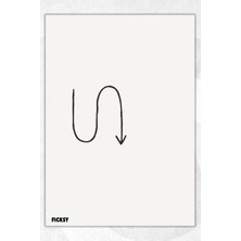Ficksy A5 Psikoloji Bloknot Çizgisiz Defter - 50 Yaprak - Memopad - Notepad - Not Defteri - Not Kağıdı