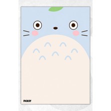 Ficksy A5 Bloknot Çizgisiz Defter - 50 Yaprak - Memopad - Notepad - Not Defteri - Not Kağıdı