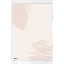Ficksy A5 Bloknot Çizgisiz Defter - 50 Yaprak - Memopad - Notepad - Not Defteri - Not Kağıdı