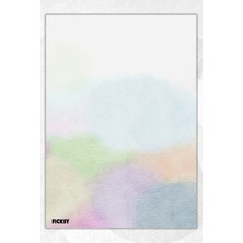Ficksy A5 Bloknot Çizgisiz Defter - 50 Yaprak - Memopad - Notepad - Not Defteri - Not Kağıdı