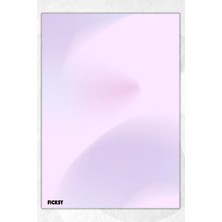 Ficksy A5 Bloknot Çizgisiz Defter - 50 Yaprak - Memopad - Notepad - Not Defteri - Not Kağıdı