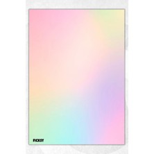Ficksy A5 Bloknot Çizgisiz Defter - 50 Yaprak - Memopad - Notepad - Not Defteri - Not Kağıdı