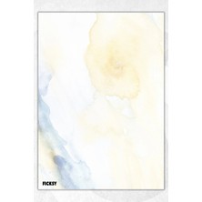 Ficksy A5 Bloknot Çizgisiz Defter - 50 Yaprak - Memopad - Notepad - Not Defteri - Not Kağıdı
