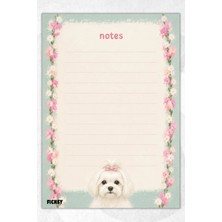 Ficksy A5 Bloknot Çizgili Defter - 50 Yaprak - Memopad - Notepad - Not Defteri - Not Kağıdı