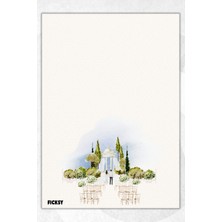 Ficksy A5 Aşk Not Kağıdı - 50 Yaprak - Notepad - Memopad - Bloknot To Do List - Defter