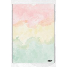 Ficksy A5 Bloknot Çizgisiz Defter - 50 Yaprak - Memopad - Notepad - Not Defteri - Not Kağıdı