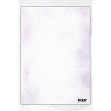 Ficksy A5 Bloknot Çizgisiz Defter - 50 Yaprak - Memopad - Notepad - Not Defteri - Not Kağıdı