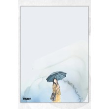 Ficksy A5 Bloknot Çizgisiz Defter - 50 Yaprak - Memopad - Notepad - Not Defteri - Not Kağıdı