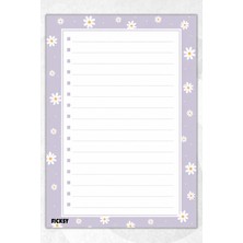 Ficksy A5 Bloknot Çizgili Defter - 50 Yaprak - Memopad - Notepad - Not Defteri - Not Kağıdı