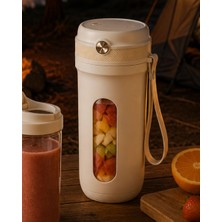 Hace Bazaar Kablosuz Taşınabilir Blender Güçlü Motorlu Meyve Sıkıcı ve Smoothie Hazırlayıcı