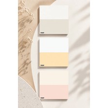 Ficksy Çiçek Bloknot - 9*9 cm Ebat- 50 Yaprak - Notepad - Memopad - Çizgisiz Not Kağıdı- To Do List