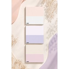 Ficksy Çiçek Bloknot - 9*9 cm Ebat- 50 Yaprak - Notepad - Memopad - Çizgisiz Not Kağıdı- To Do List