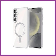 Bezos Samsung Galaxy A57 5g Uyumlu Kross Magneticsafe Kapak - Gümüş Atg