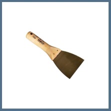 Bezos 802 10CM Ağaç Saplı Spatula 1 Adet Bbz