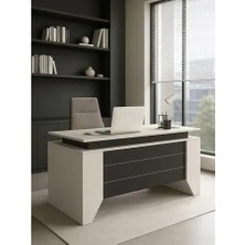 Vivense Remida Ofis Çalışma Masası, Kumtaşı Antrasit