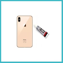 Defne Store iPhone Xs Max Arka Pil Kapağı ve Yapıştıcı Hediye Dfnbez