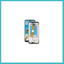 Defne Store Samsung A01 Ekran Dokunmatik Çıtalı Srv (Siyah) Dfnbez