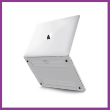 Bezos Macbook Pro 16.2 2021 Macbook Buzlu Kapak - Şeffaf Atg