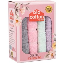 Bio Cotton Quadro 4 Lü Mutfak Havlu Set 30*50 cm 1 Adet