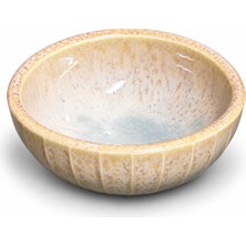 Porser Mini Kase Sarı Damgalı 8cm