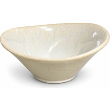 Porser Oval Derin Kase Sarı Damgalı 12CM