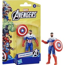 Nnstartshopping  F9334 Captain America - Avengers Epic Hero Serisi 10 cm Figür