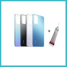 Defne Store Redmi Note 12 Pro Arka Batarya Pil Kapağı Mavi (B7 Dfnbez