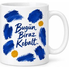 Defne Store Renk Provası Tasarımlı Porselen Kupa - Model 430 Dfnbez