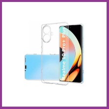 Bezos Realme 10 Pro Plus 5g Uyumlu Kılıf Lüx Şeffaf Silikon Atg