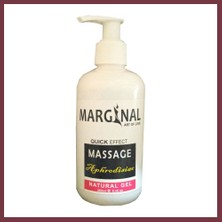 Storeşahin Marginal 250 ml Natural Massage Gel Aphrodisia Cxnt - Marginal Kokusuz Naturel Büyük Boy Bay Bayan Afr_odizyak Masaj Yağı SHN0720