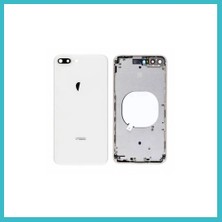 Defne Store iPhone 8 Plus Uyumlu Kasa Kapak (Beyaz) Dfnbez