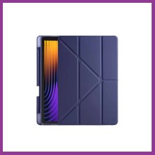 Bezos Pad 7 Pro Kılıf Kalemlikli Mars Tablet Kılıfı - Lacivert Atg
