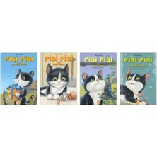 Eksik Parça Yayınları Pisi Pisi 4 Kitap Set