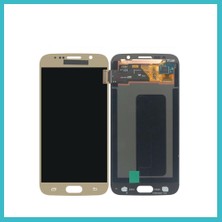 Defne Store Samsung S6 SM-G920F Org Dokunmatik Ekran (Gold) Dfnbez
